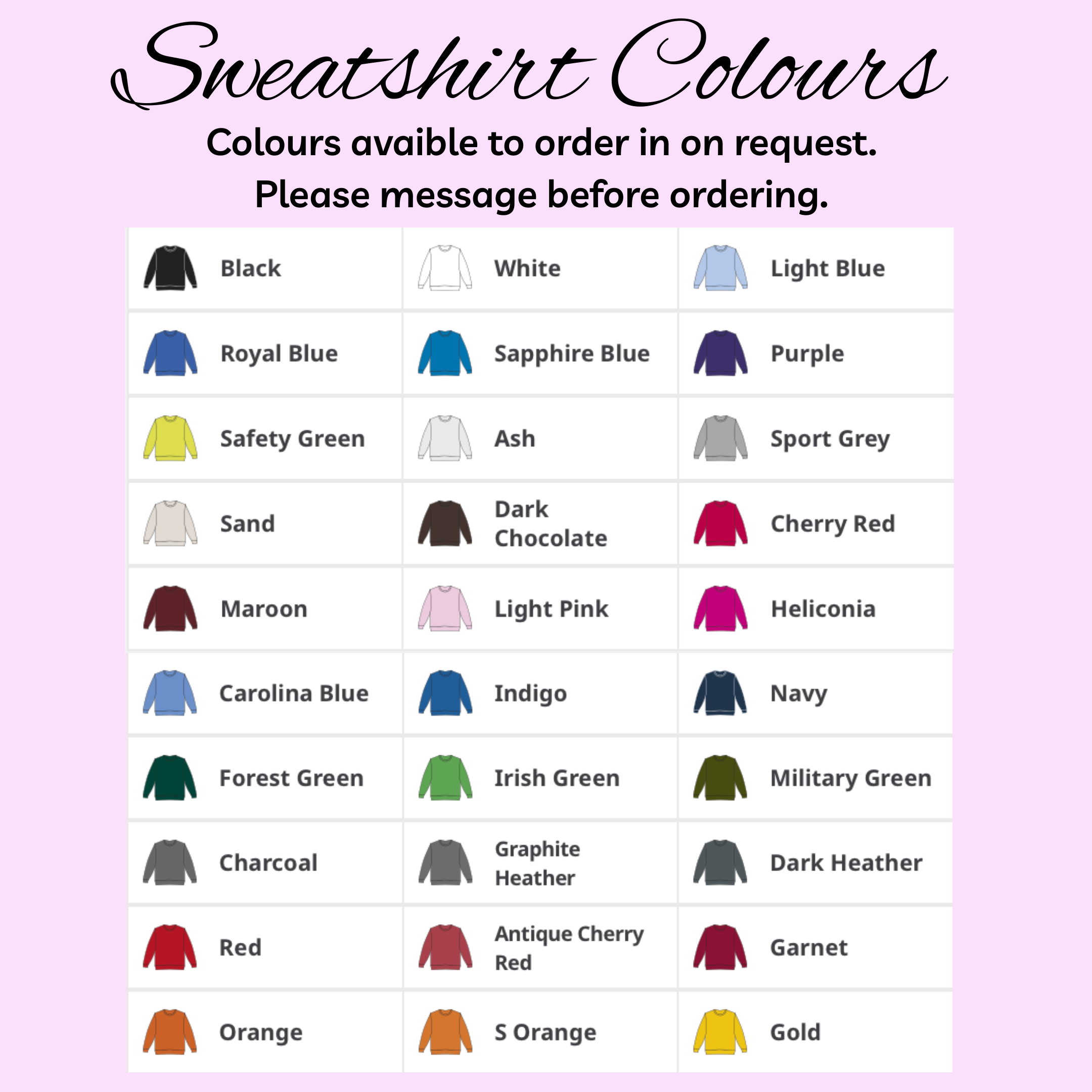 Mrs personalised surname sweatshirt