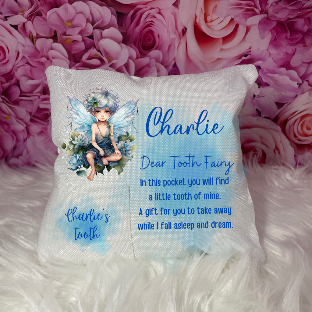 Tooth Fairy pillow boy