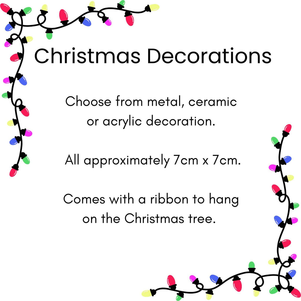 1st Christmas personalised penguin themed tree ornament 2025