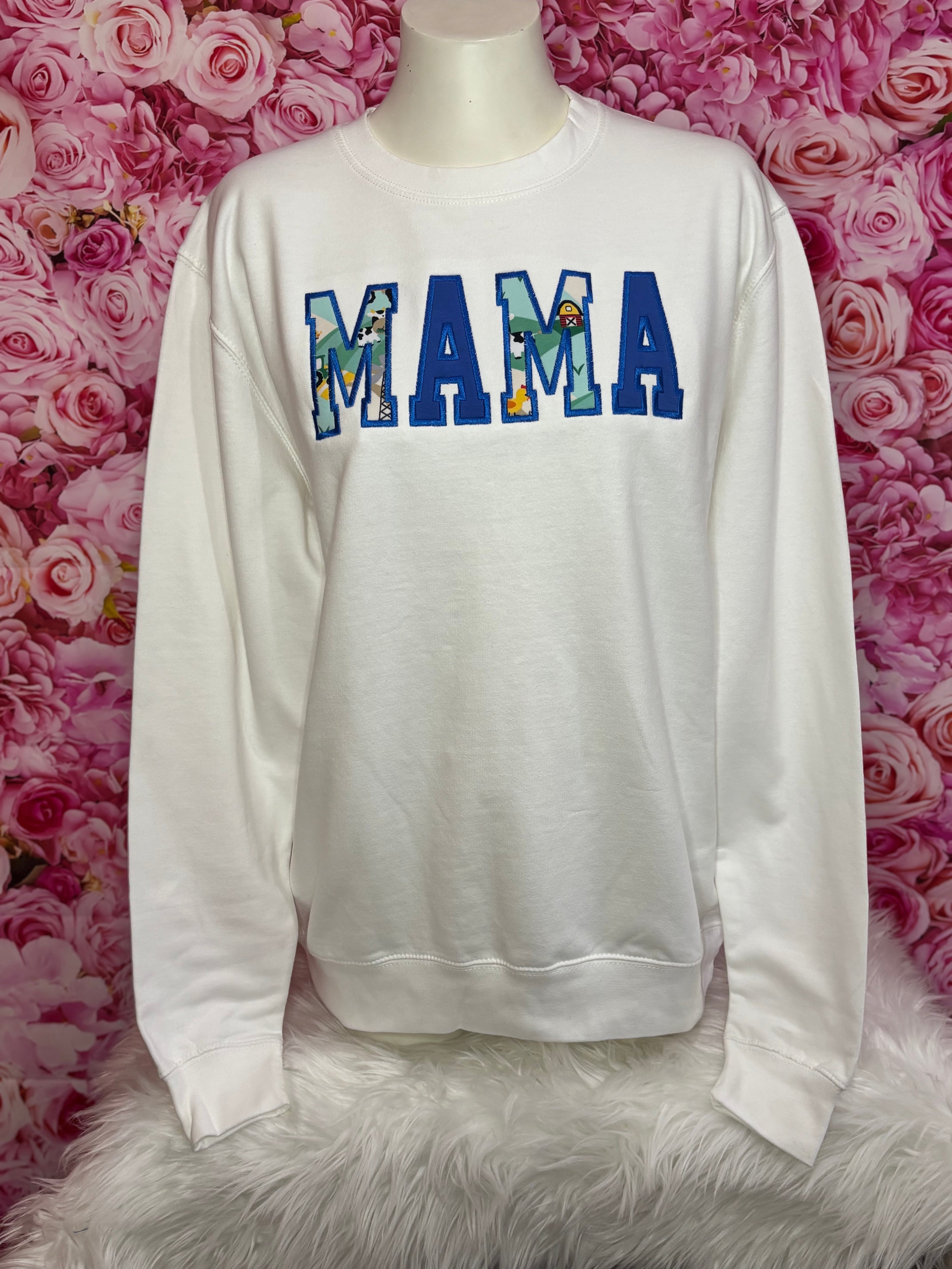 Mrs personalised surname sweatshirt
