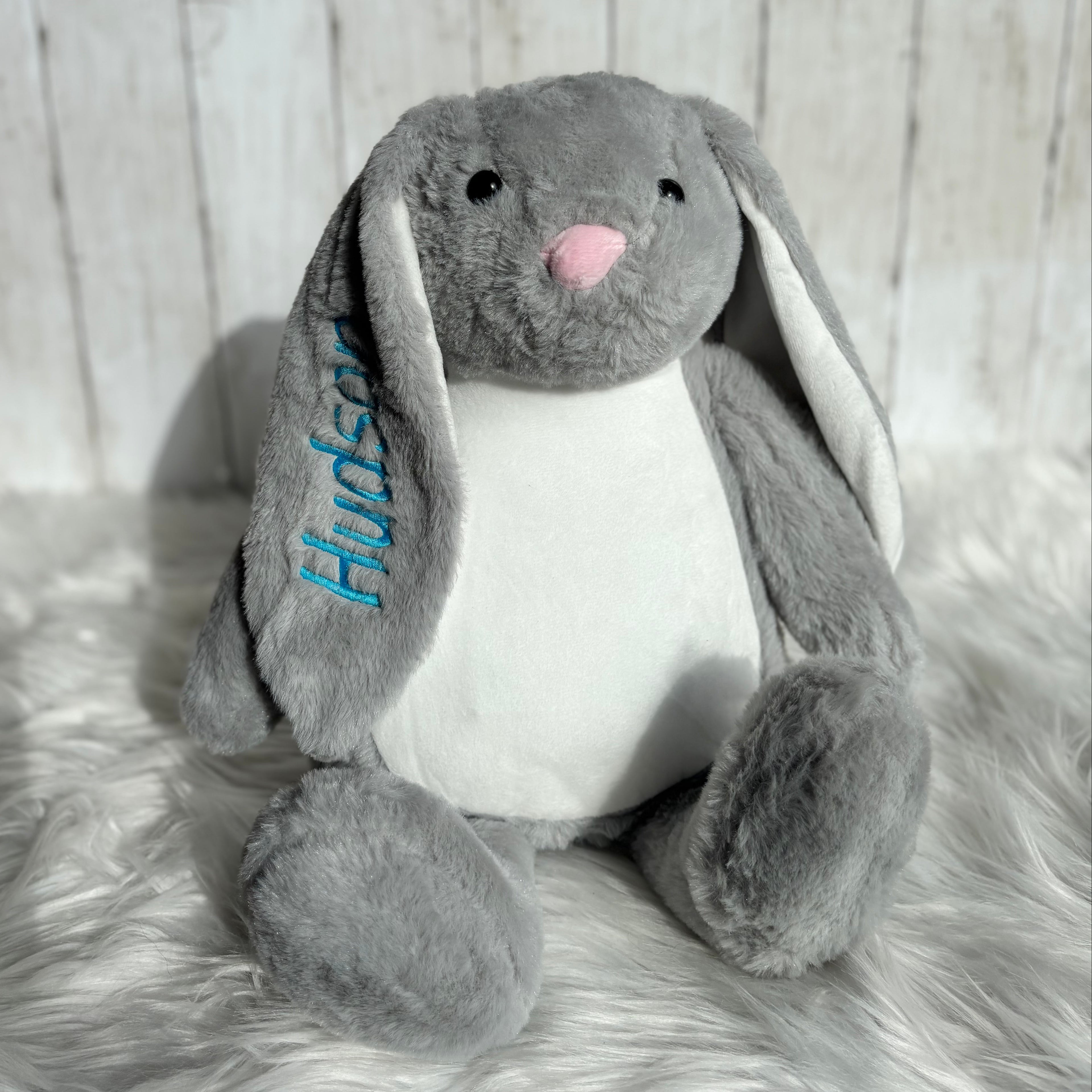Personalised easter gift with name on bunny ear